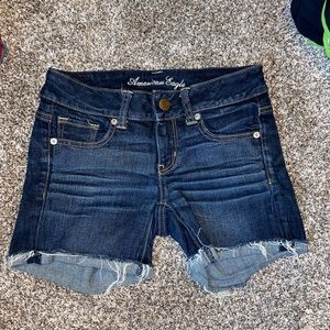 American Eagle jean shorts size 2